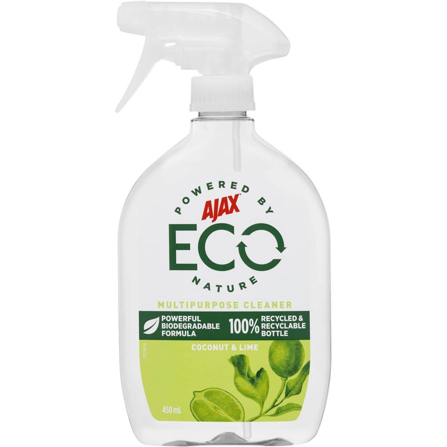 Ajax Eco Multipurpose Cleaner Spray Coconut & Lime, 450 Millilitre