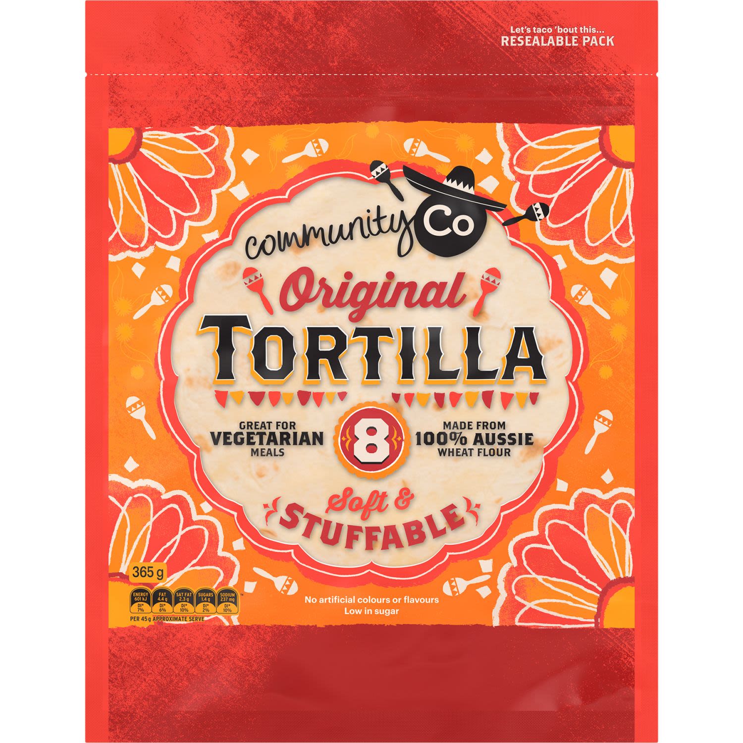 Community Co Original Tortilla, 8 Each