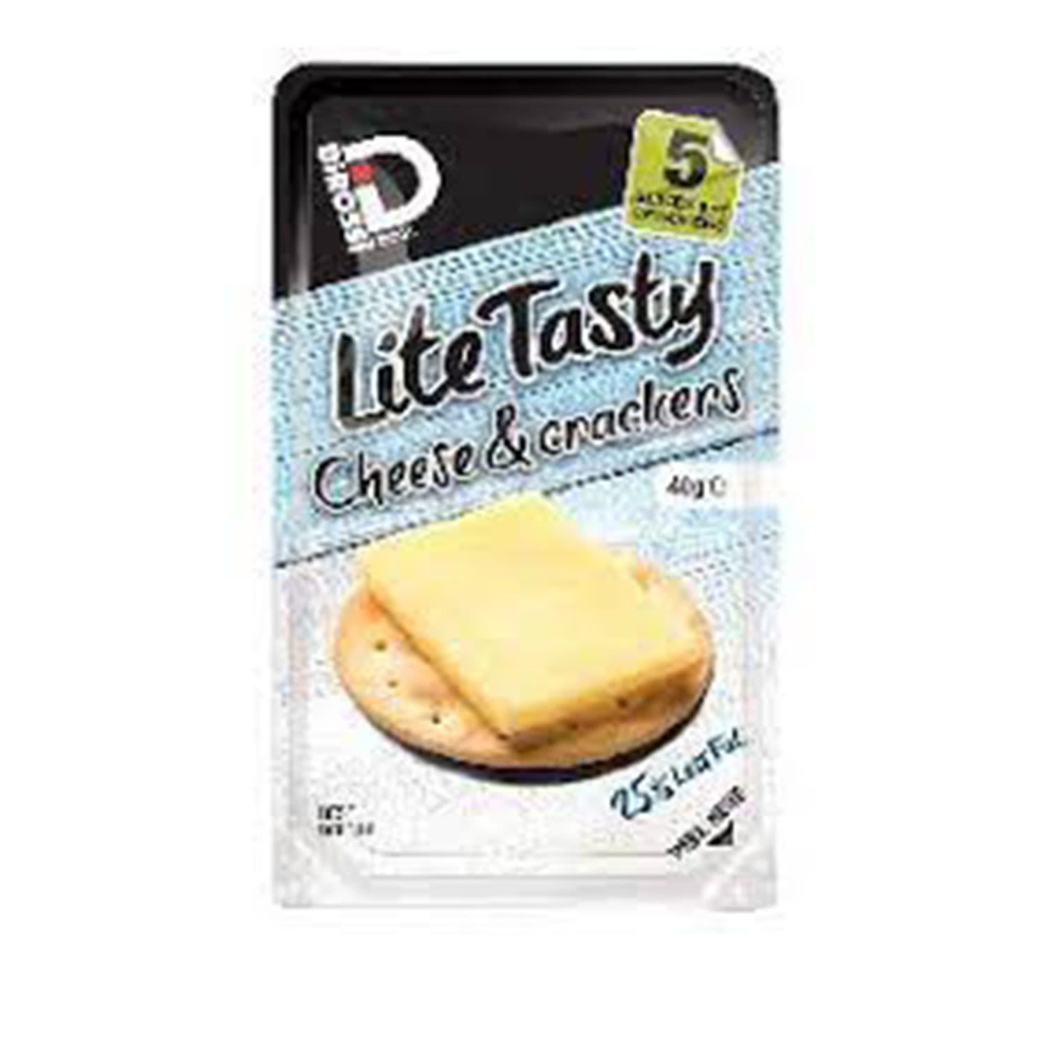 Dirossi Cheese And Cracker Tasty Lite, 40 Gram