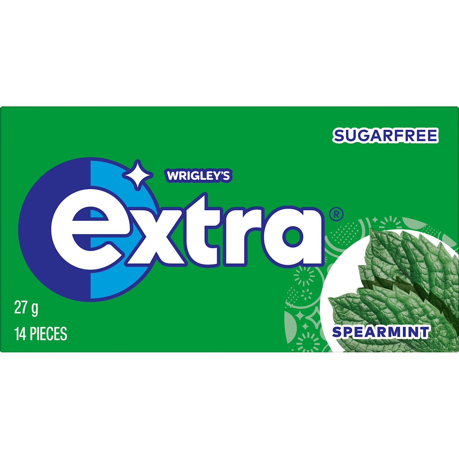 Extra Spearmint Chewing Gum Sugar Free