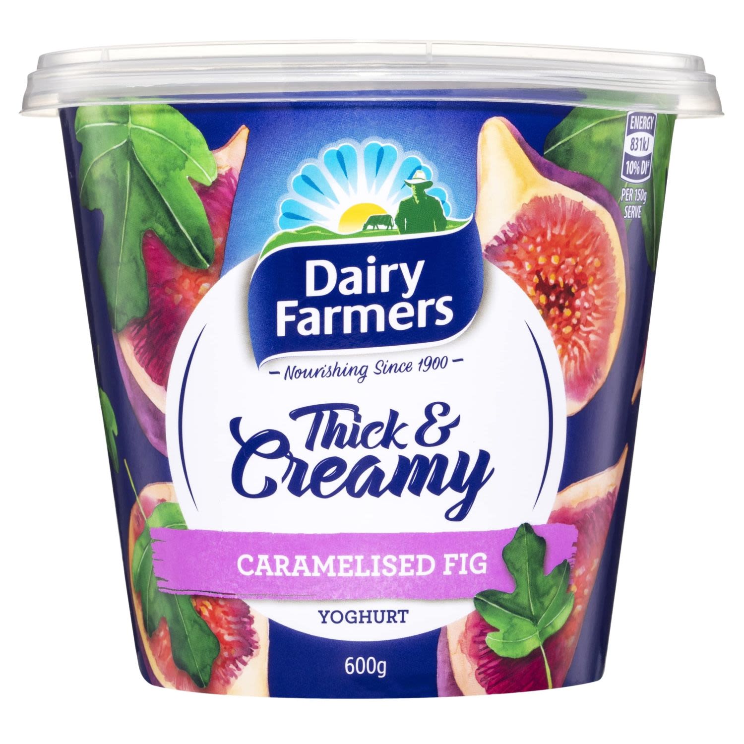 Dairy Farmers Thick & Creamy Caramalised Fig, 600 Gram