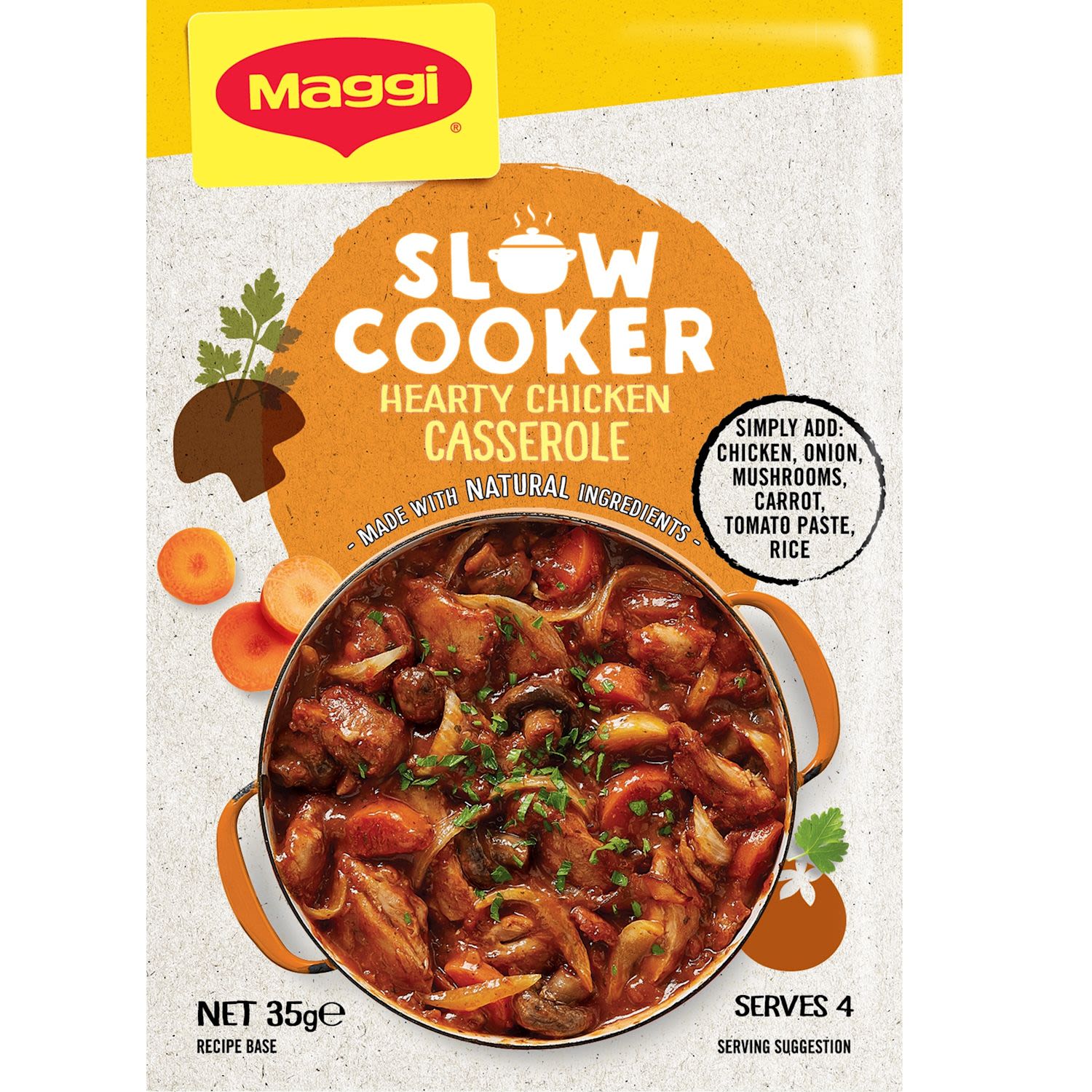 Maggi Slow Cooker Chicken Casserole