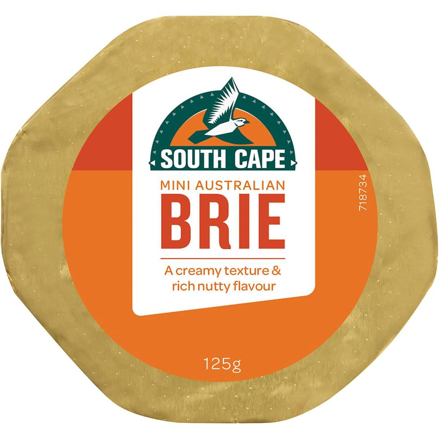 South Cape Mini Brie, 125 Gram