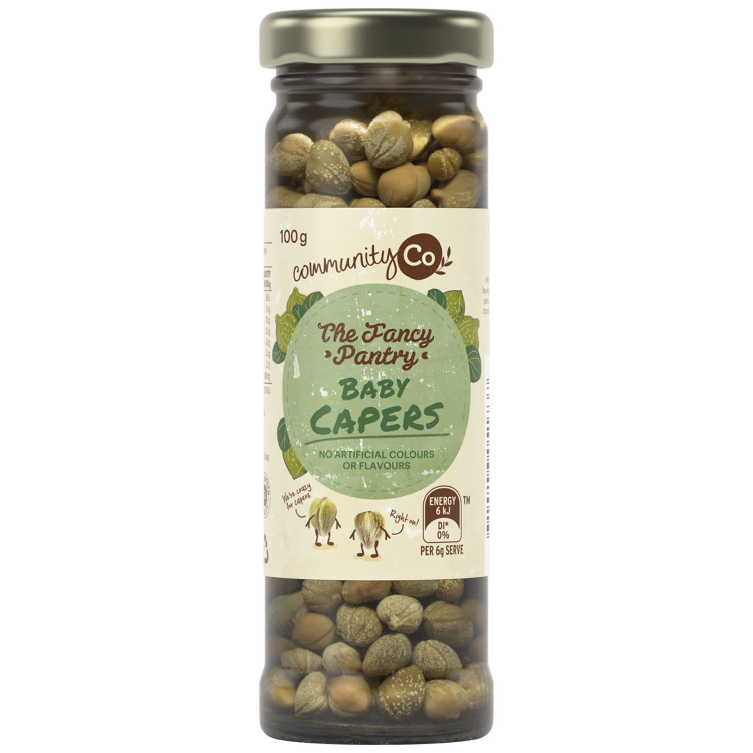 Community Co Baby Capers, 100 Gram