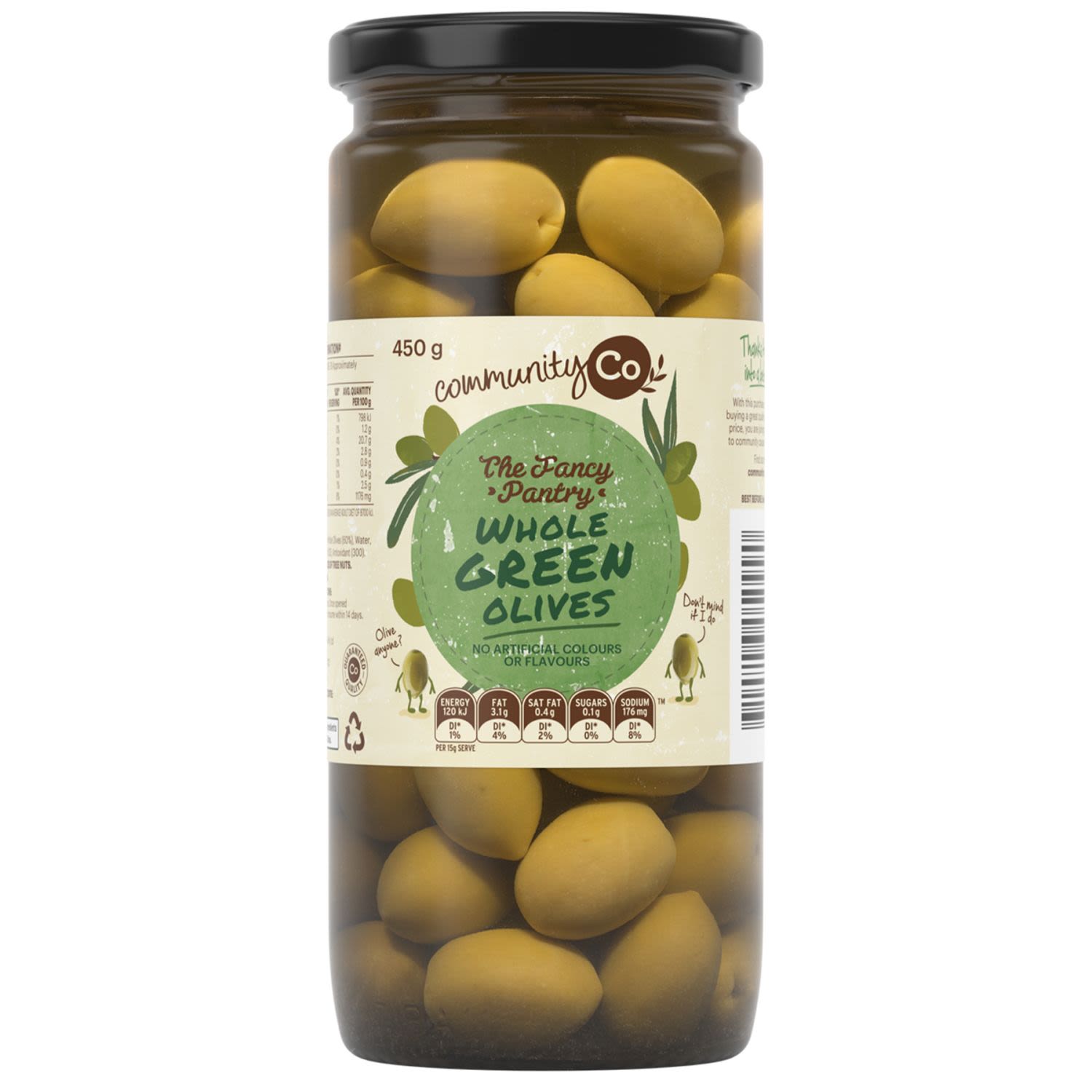 Community Co Whole Green Olives