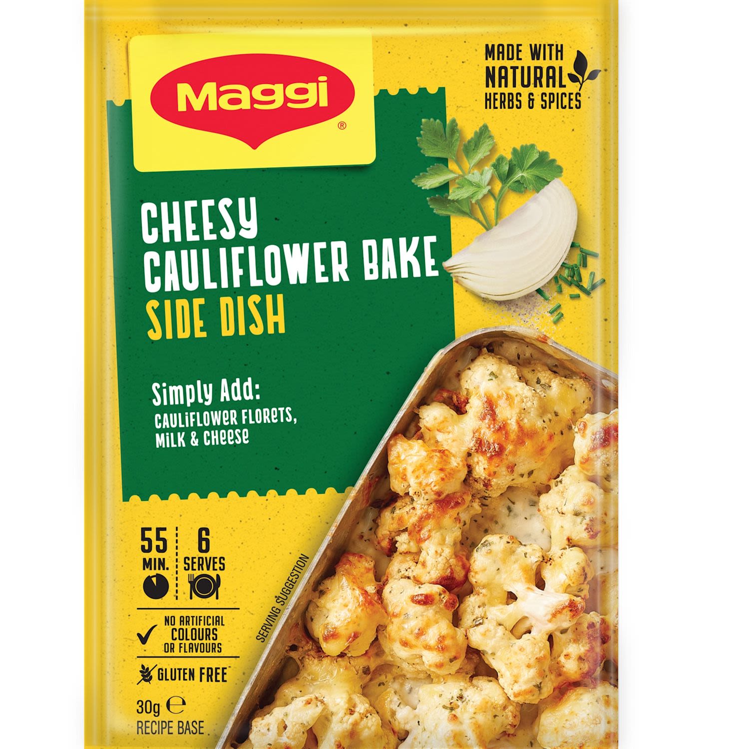 Maggi Cheese & Cauliflower Potato Bake