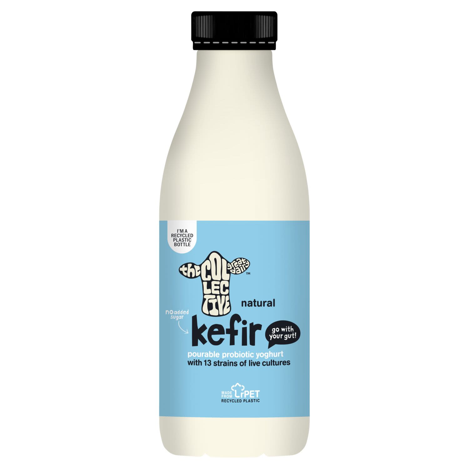 The Collective Probiotic Kefir Pourable Yoghurt Natural, 700 Gram