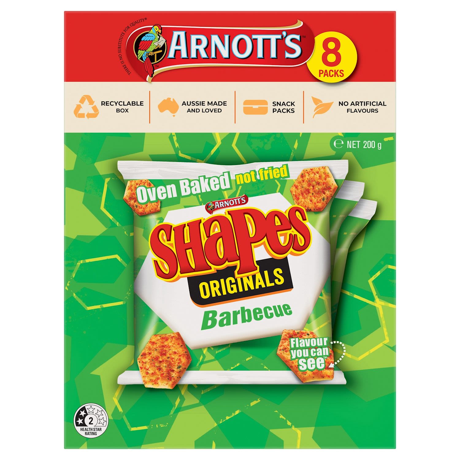 Arnott's Shapes Originals Barbecue