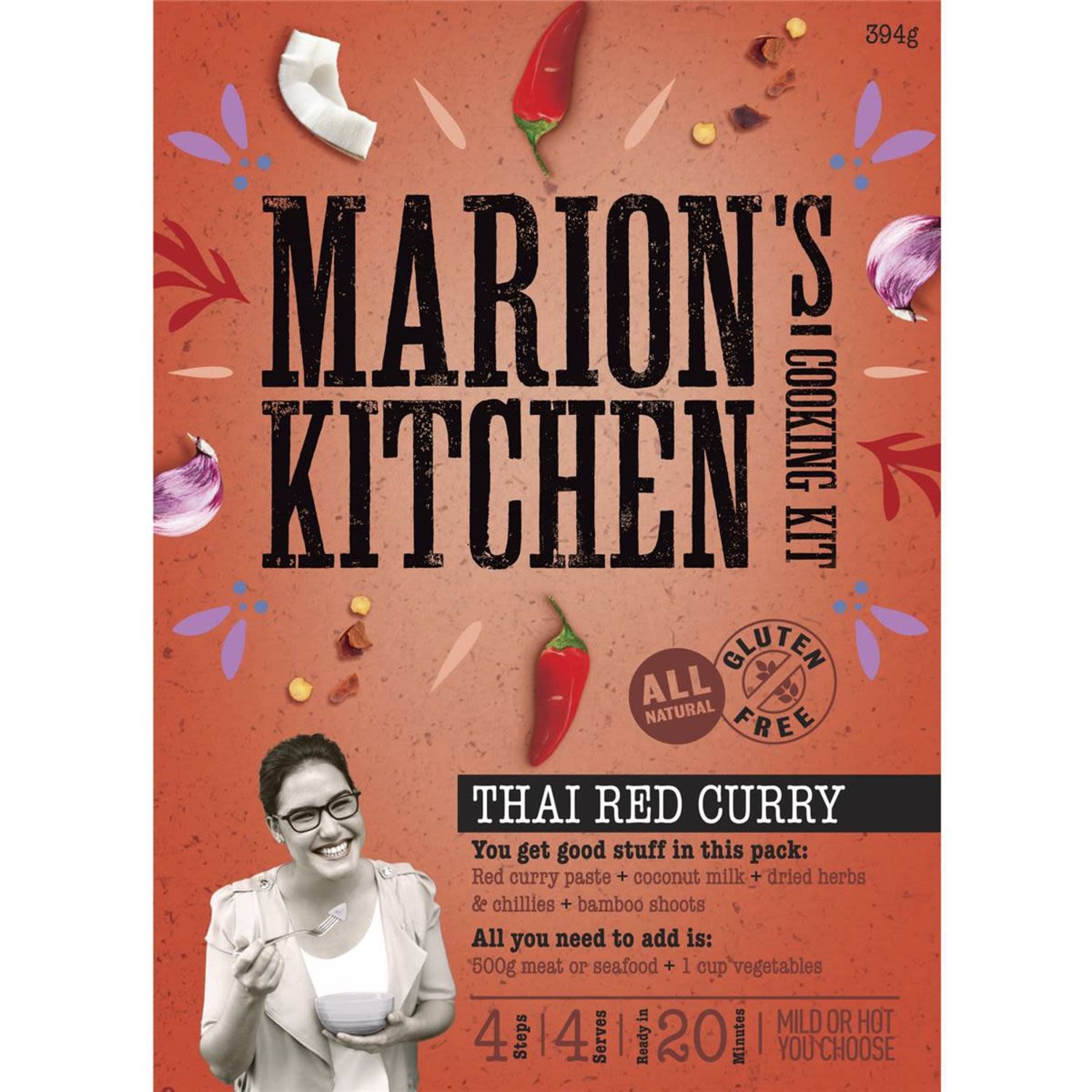 Marion's Kitchen Thai Red Curry Cooking Kit, 394 Gram