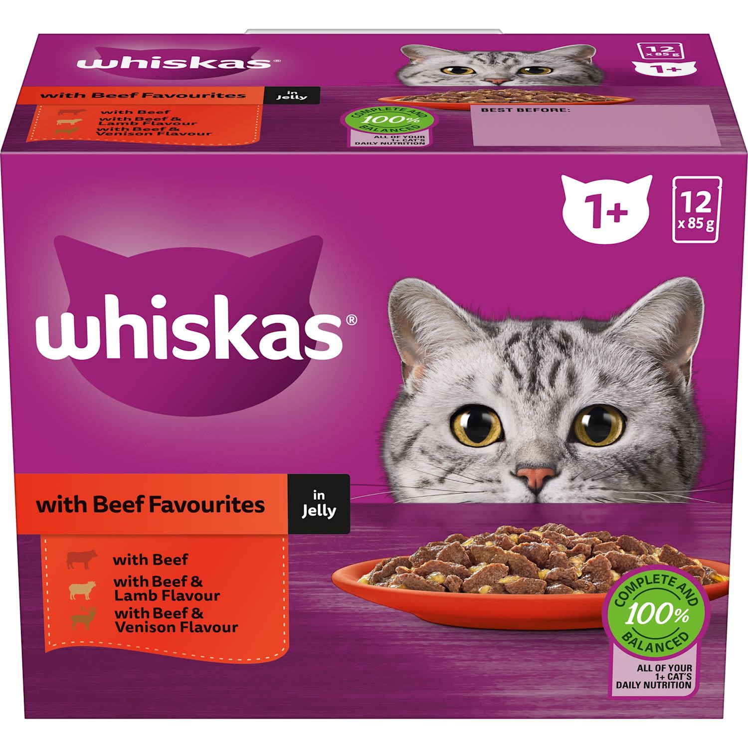 Whiskas 12 pack