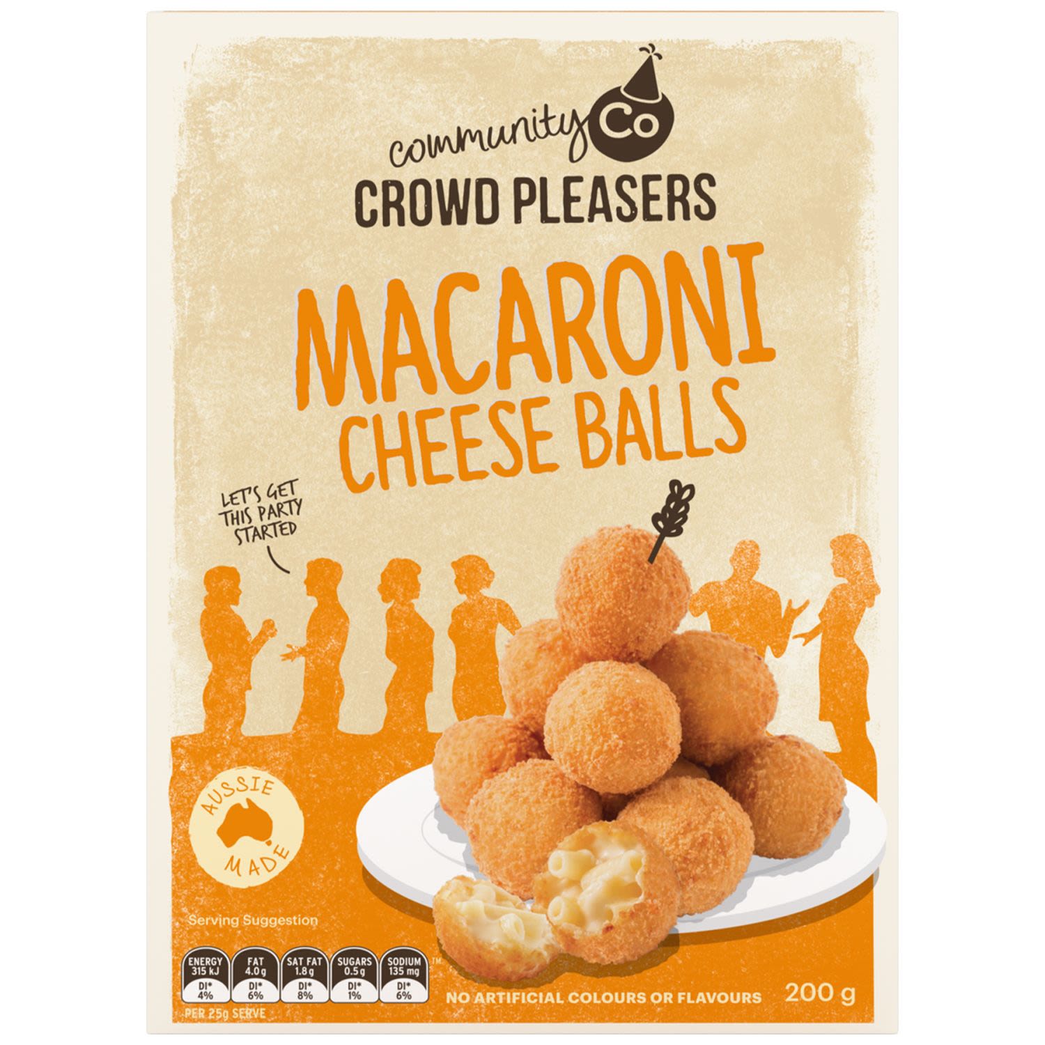 Community Co Mac & Cheese Balls, 200 Gram