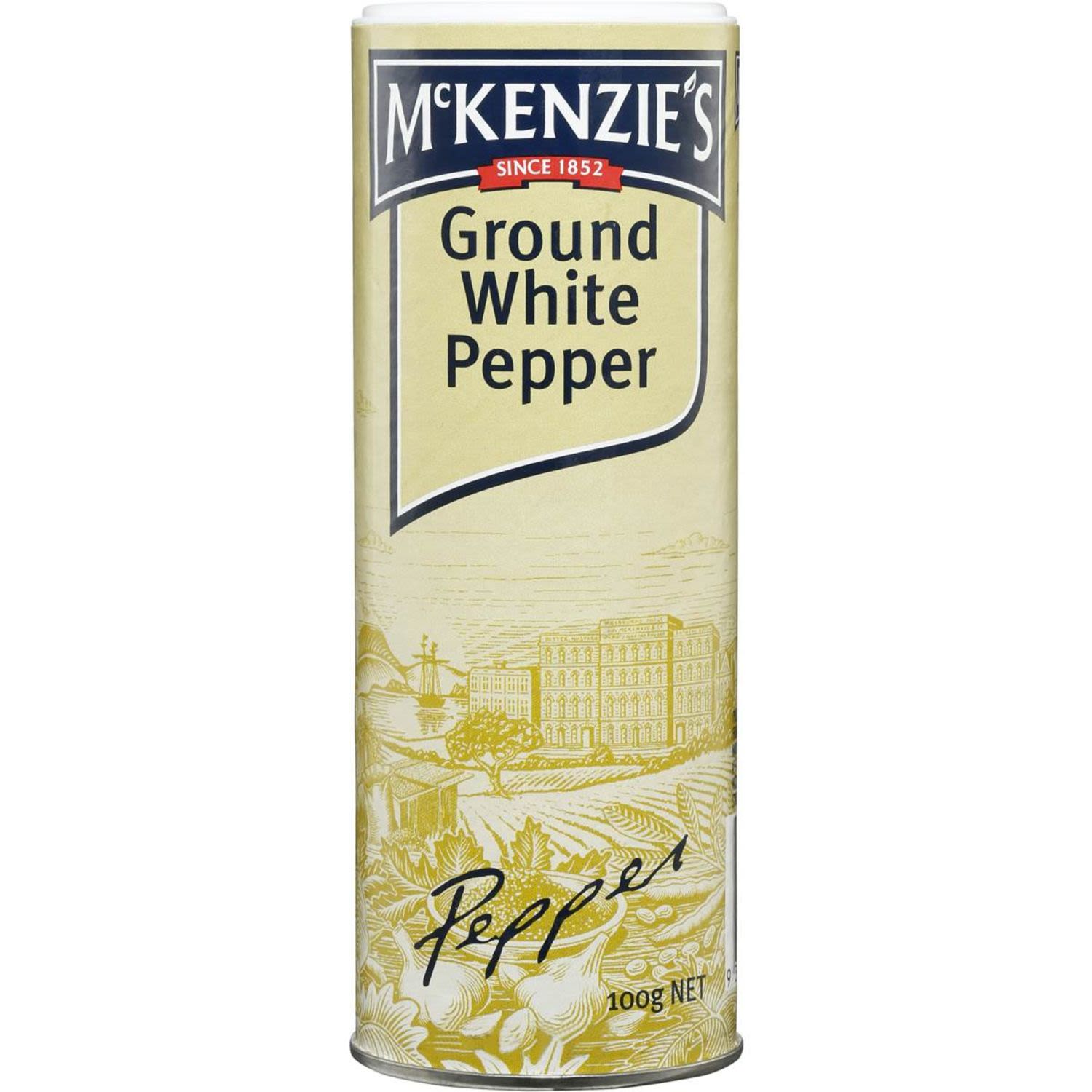 McKenzie's Pepper White Ground, 100 Gram