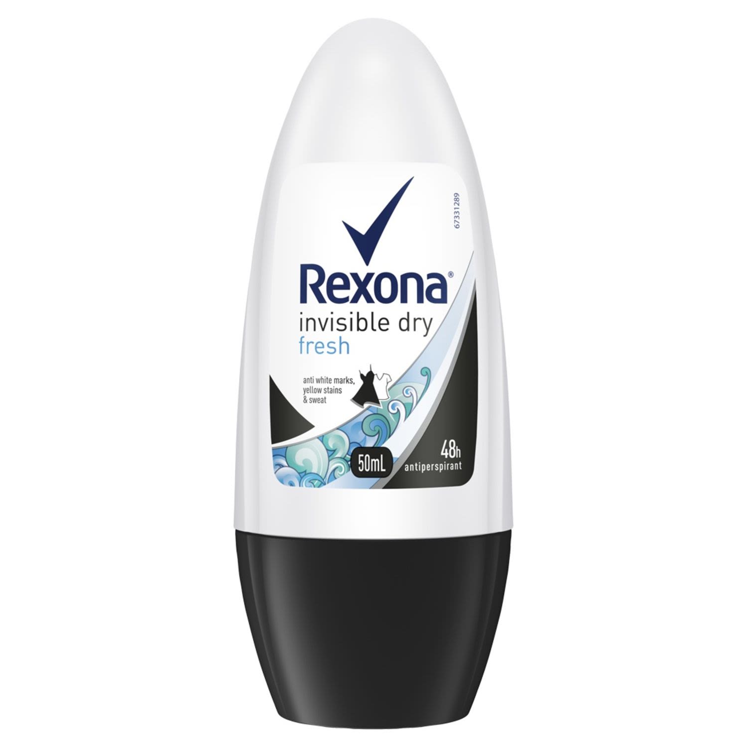 Rexona Women Antiperspirant Roll On Invisible Dry Ice Fresh, 50 Millilitre