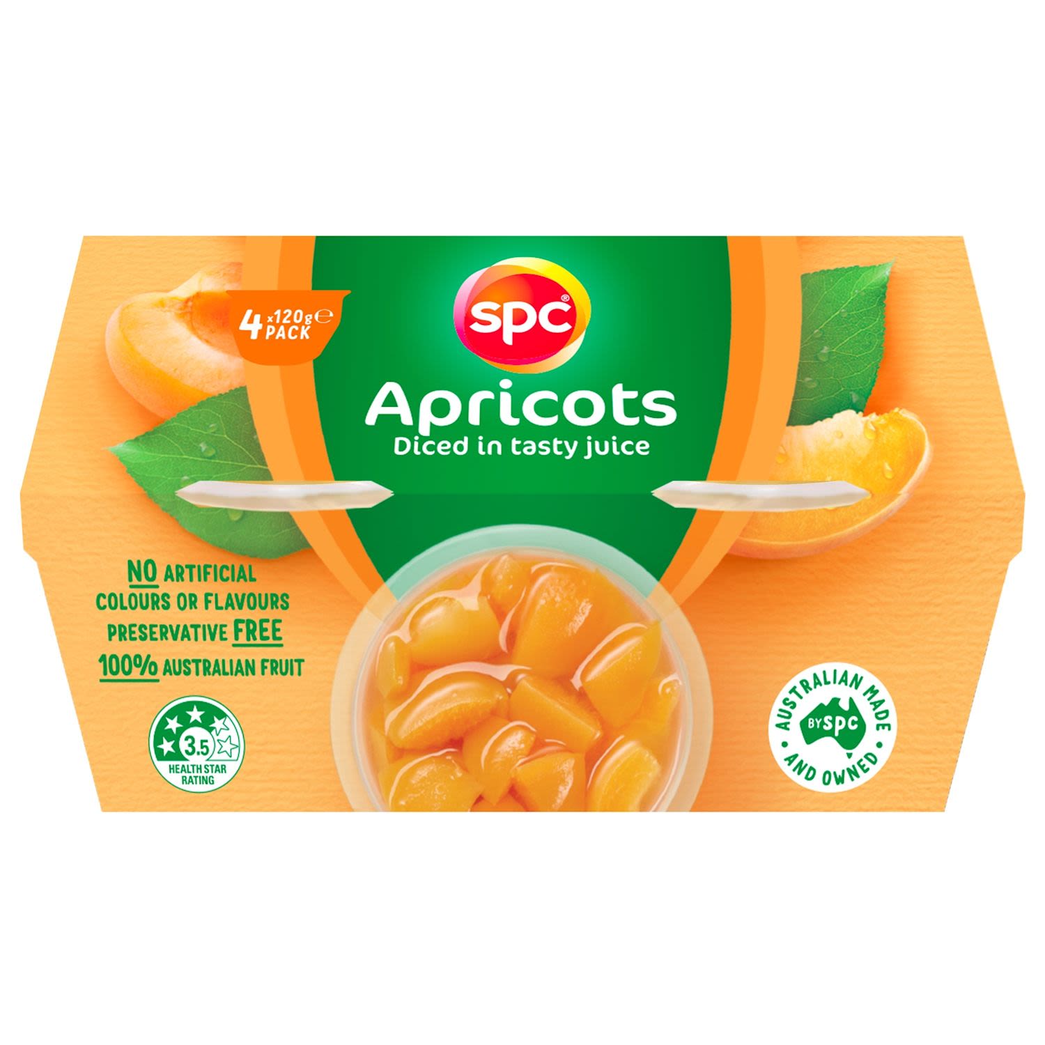 SPC Diced Apricots In Juice