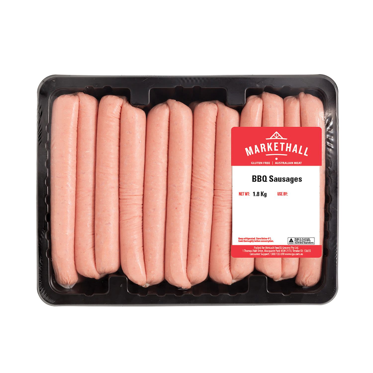 Market Hall Bulk Thin BBQ Sausages IGA Shop Online