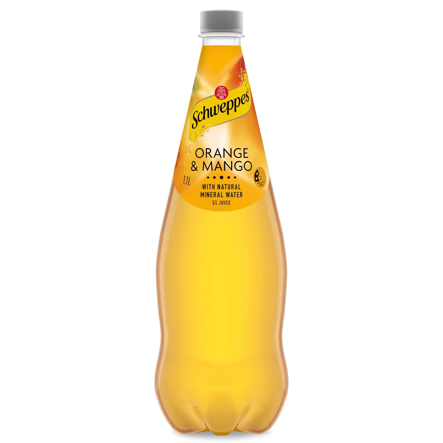 Schweppes Natural Mineral Water Orange & Mango