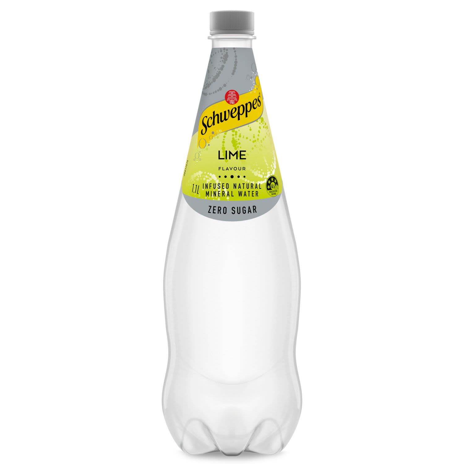 Schweppes Infused Natural Mineral Water With Lime