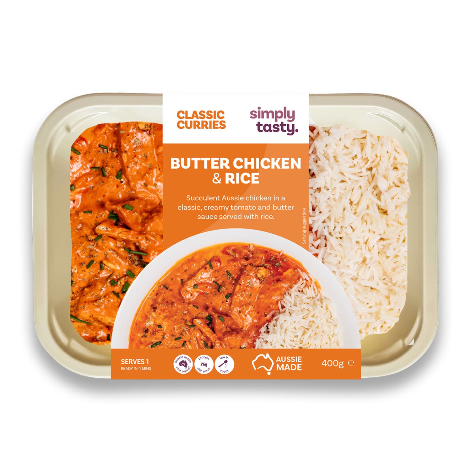 Simply Tasty Butter Chicken & Rice