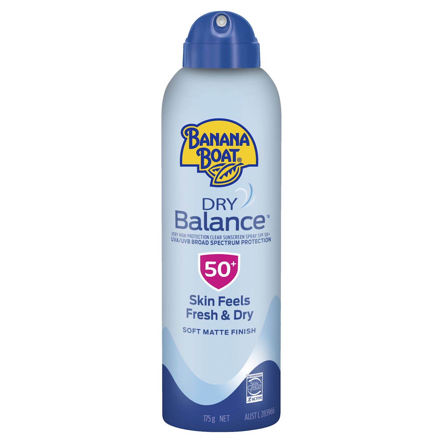 Banana Boat Dry Balance Clear Spray SPF 50+, 175 Gram