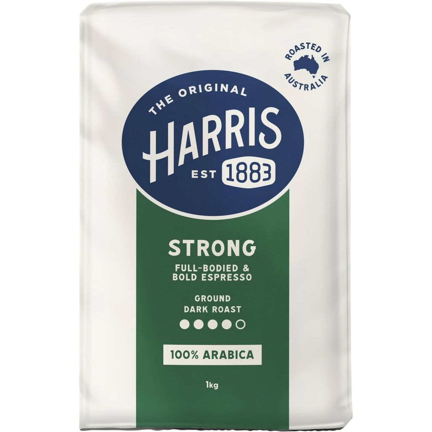 Harris Coffee Ground Strong, 1 Kilogram