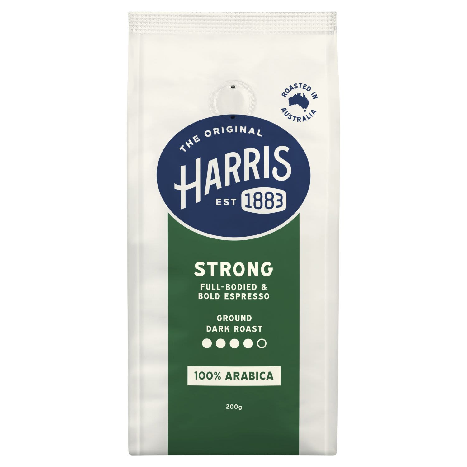Harris Strong Ground Coffee, 200 Gram