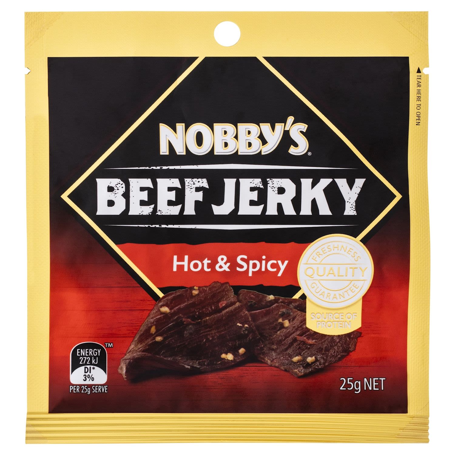 Nobby's Beef Jerky Hot And Spicy