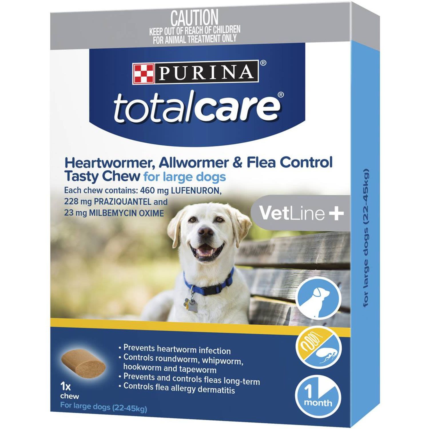 Total Care Allwormer Flea Control Tasty Chew Large Dogs IGA Shop Online