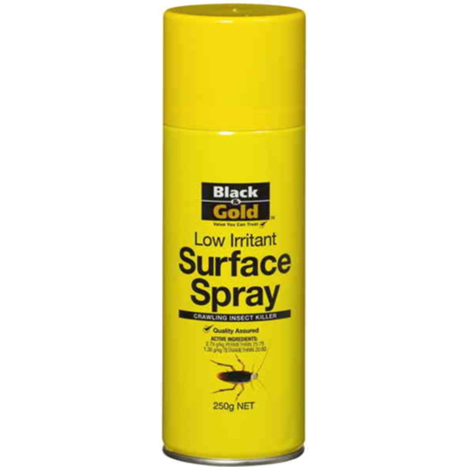 Black & Gold Surface Spray Low Irritant, 250 Gram