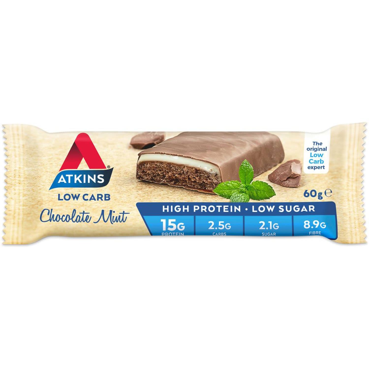 Atkins Advantage Bar Chocolate & Mint, 60 Gram