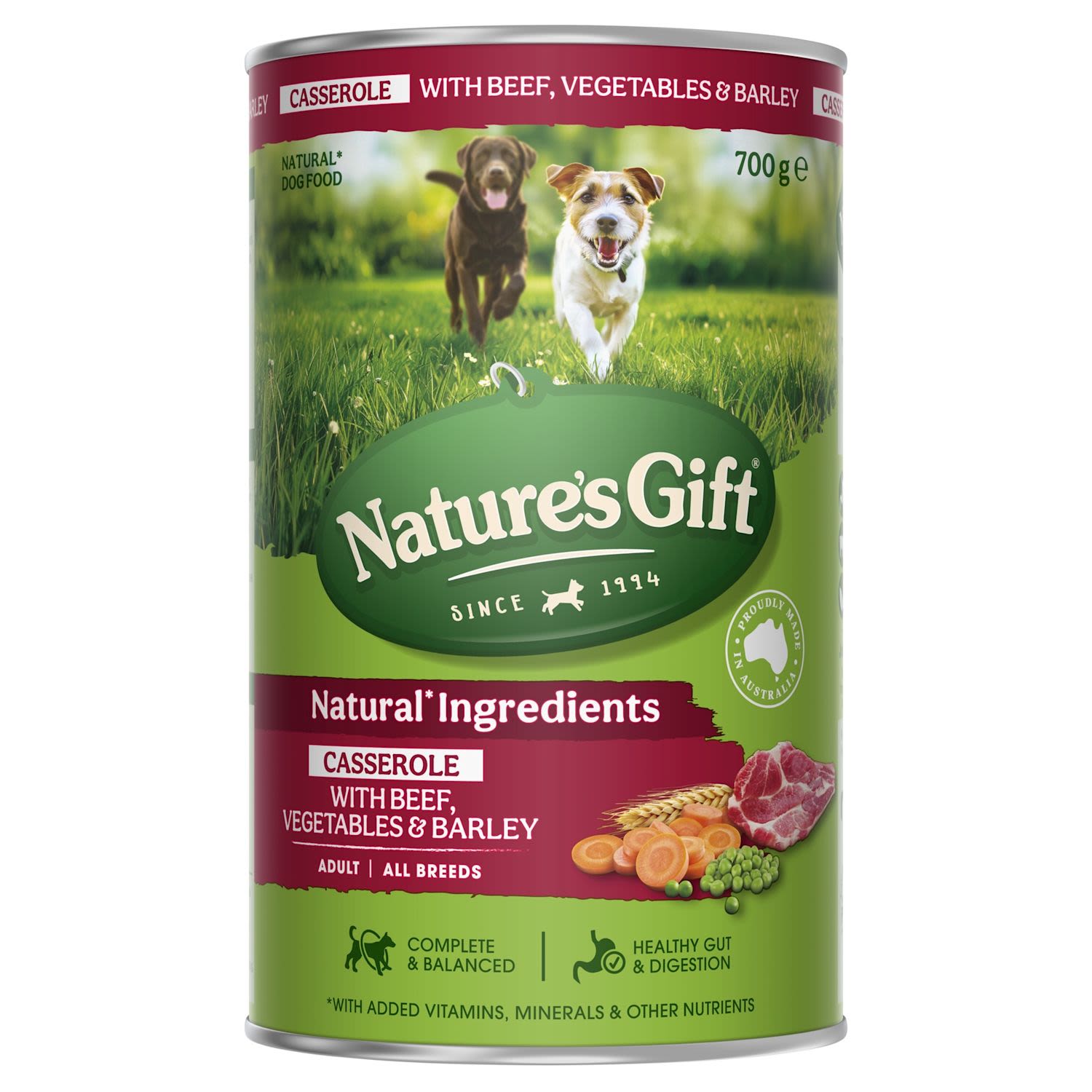 Nature's Gift Casserole Beef, Vegetables & Barley