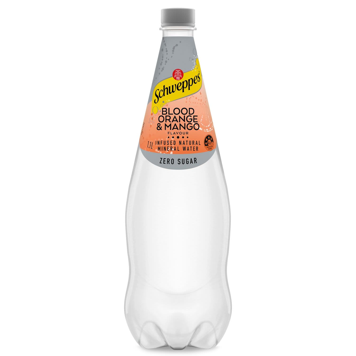 Schweppes Infused Natural Mineral Water With Blood Orange & Mango