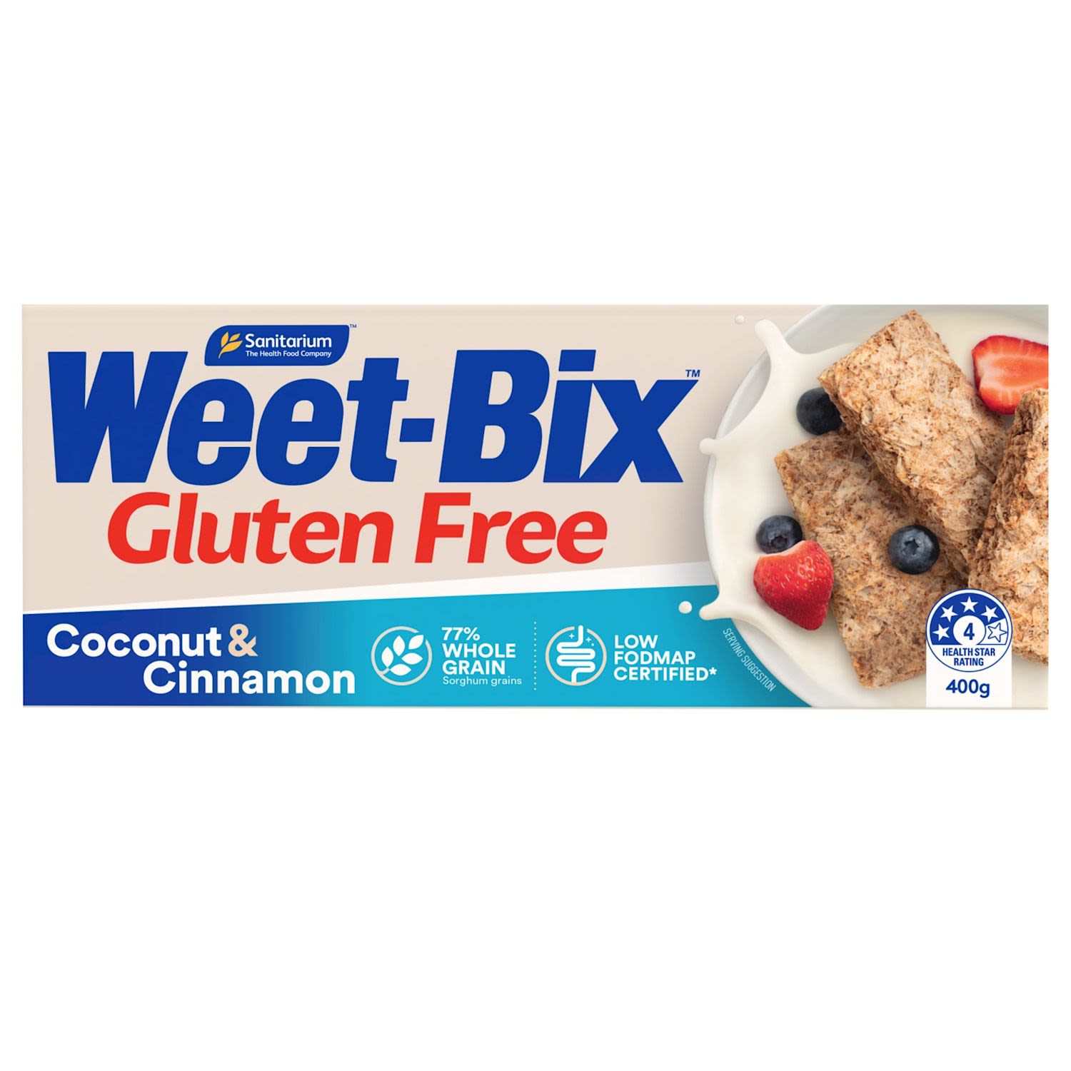 Weet-Bix Gluten Free with Coconut & Rice Puffs