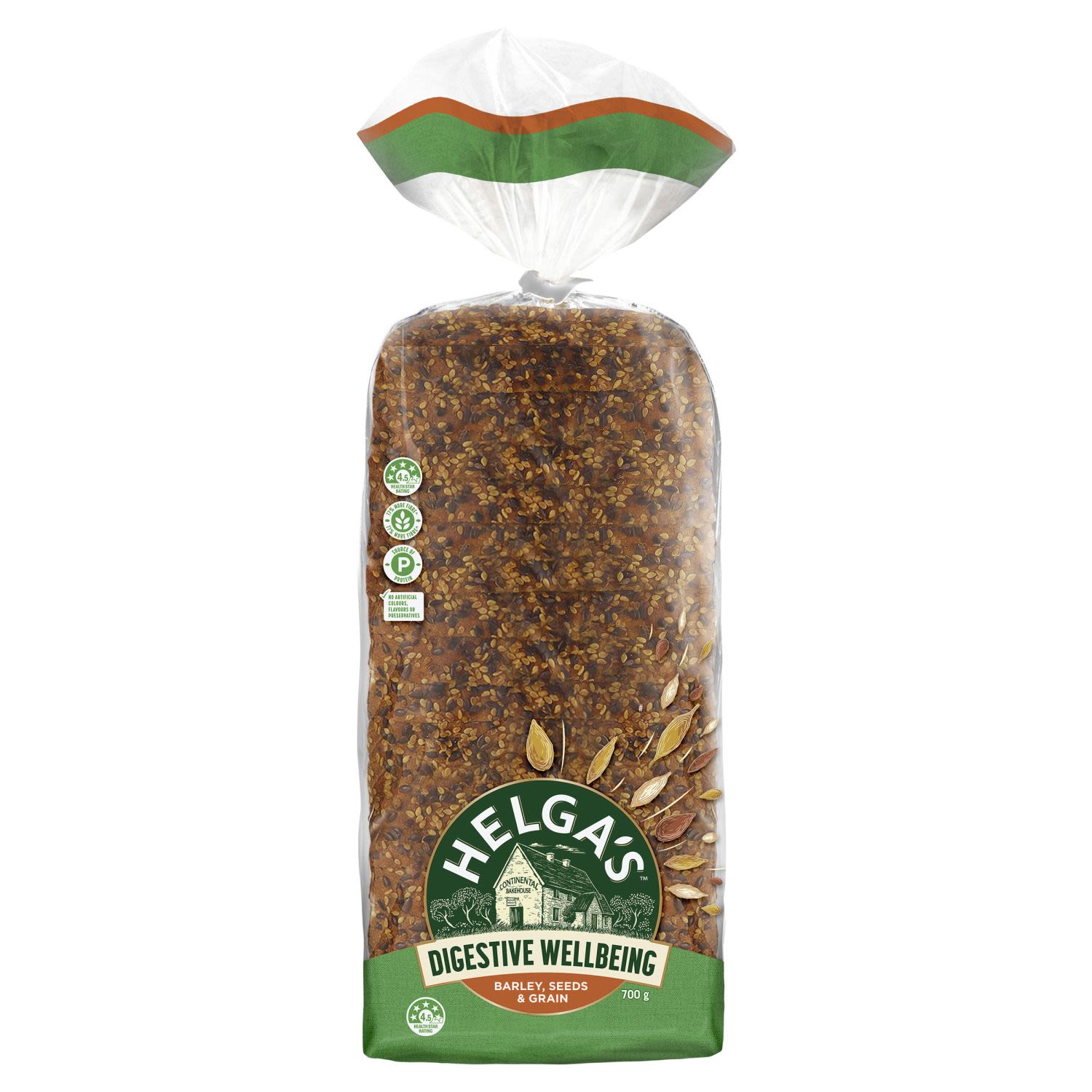 Helga's Digestive Wellbeing Barley Seeds & Grain, 700 Gram