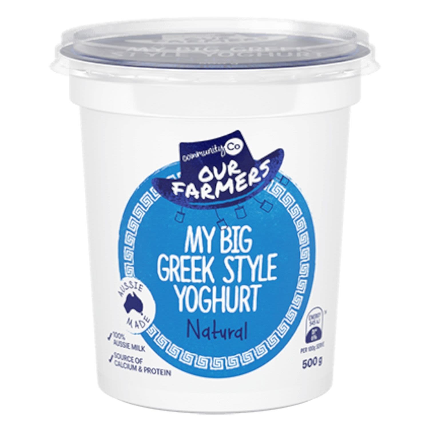 Community Co Greek Style Yoghurt, 500 Gram