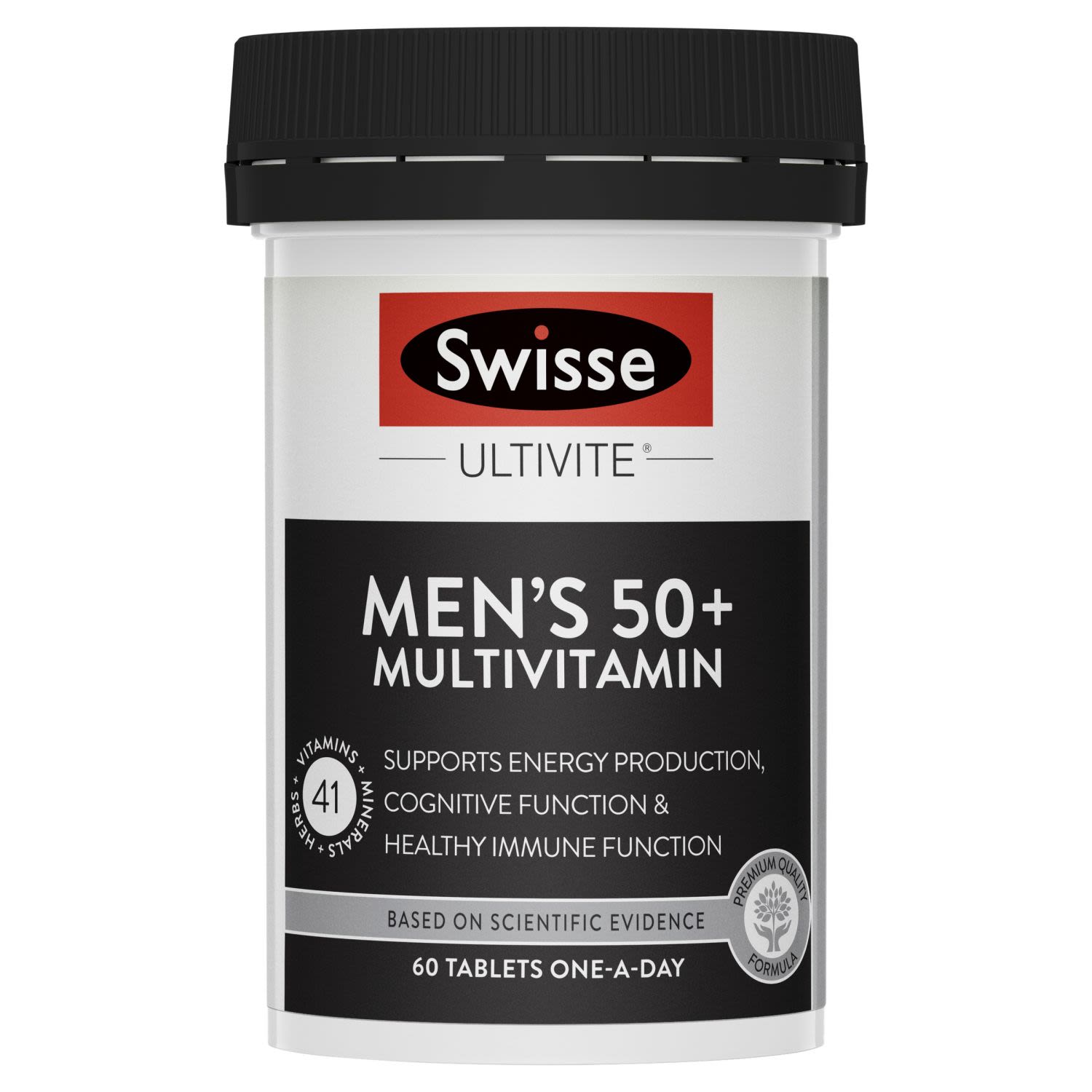 Swisse Men’s Ultivite 50+ Multivitamin, 60 Each