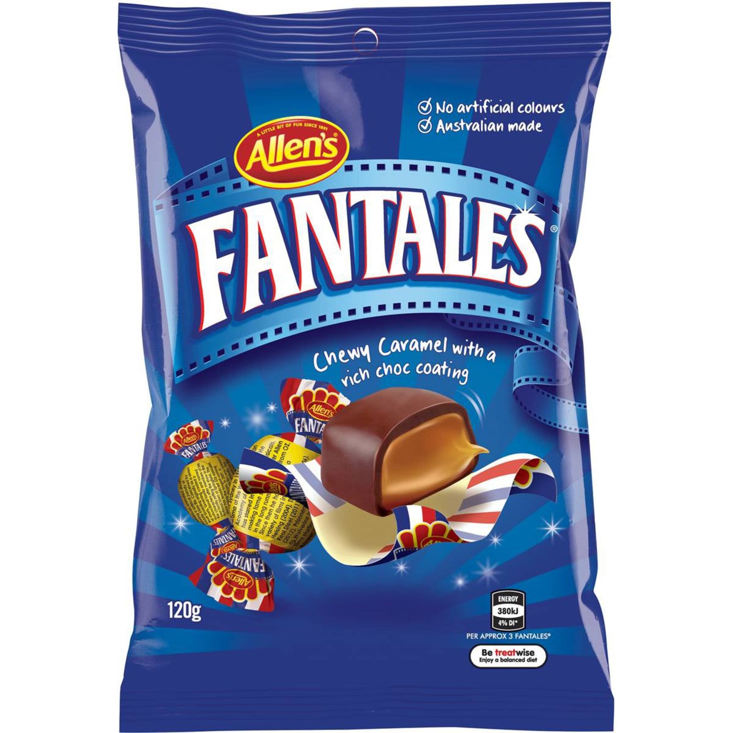 Allen's Fantales, 120 Gram