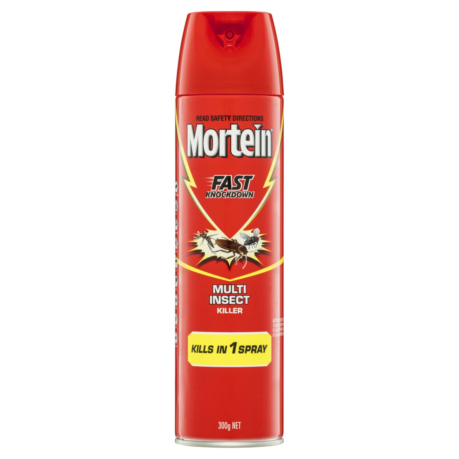 Mortein Fast Knockdown Insect Spray Multi Insect Killer, 300 Gram