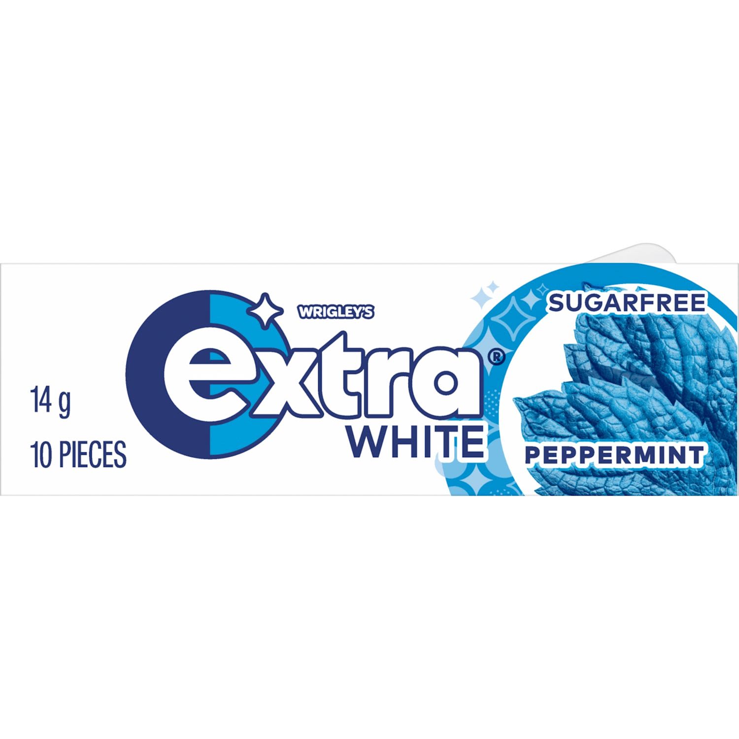 EXTRA White Peppermint Chewing Gum Sugar Free