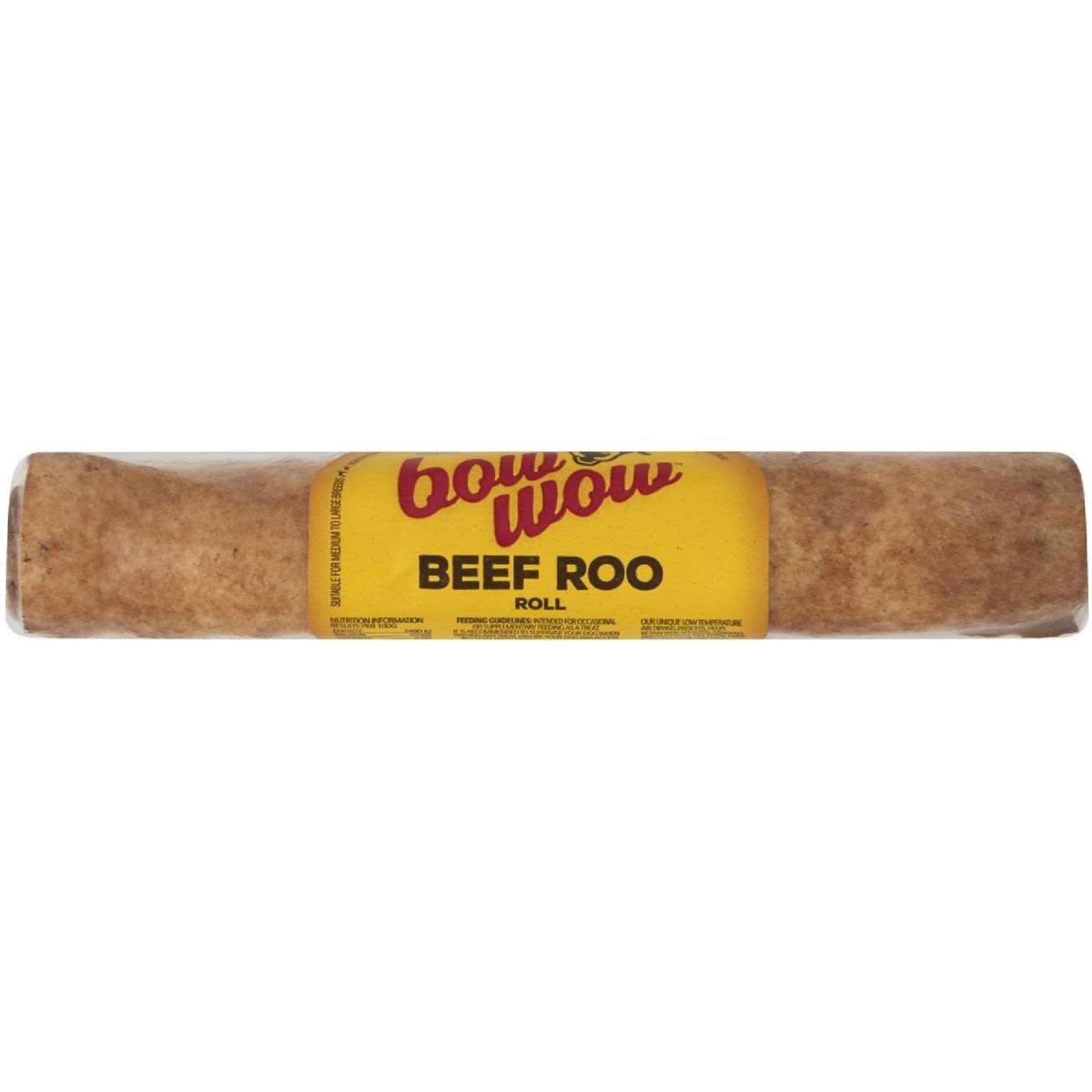 Bow Wow Treat Beef Roo Roll , 1 Each