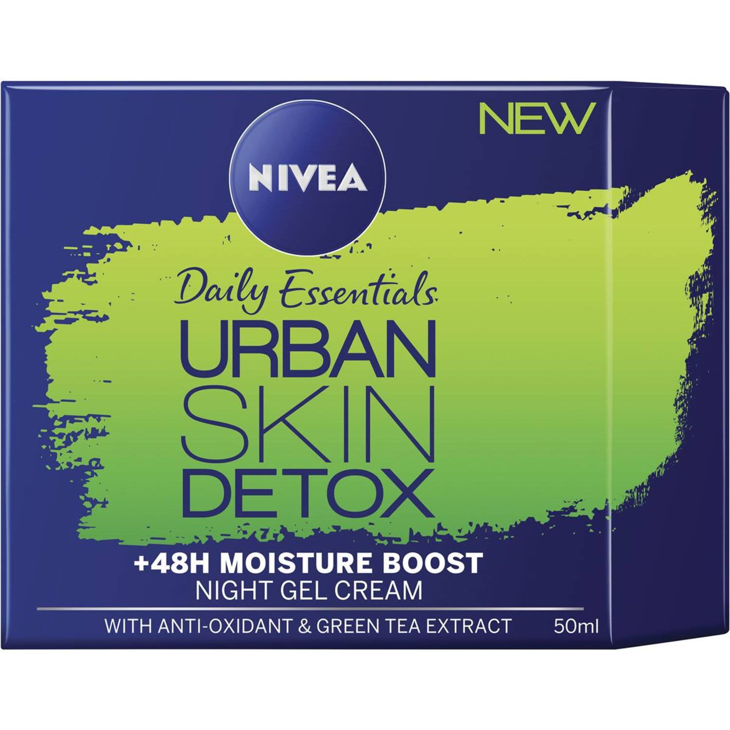 Nivea Daily Essentials Urban Skin Detox Night Cream, 50 Millilitre