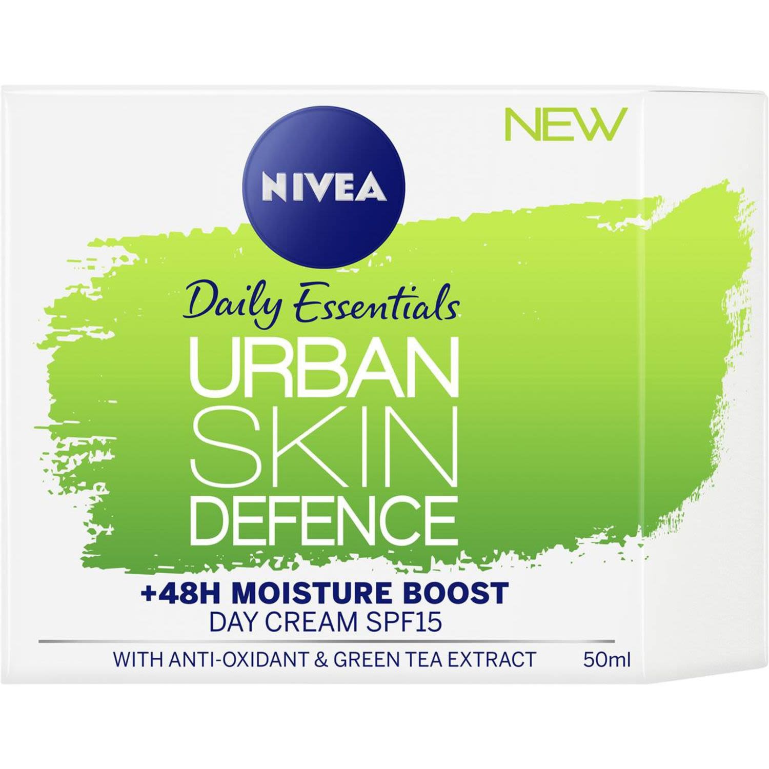 Nivea Daily Essentials Urban Skin Defence Day Cream SPF 15, 50 Millilitre