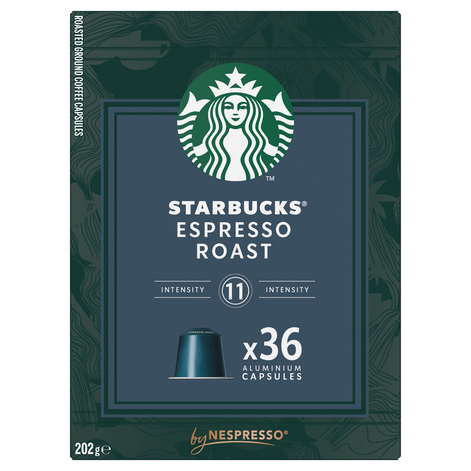 Starbucks Espresso Roast Coffee Dark Capsules