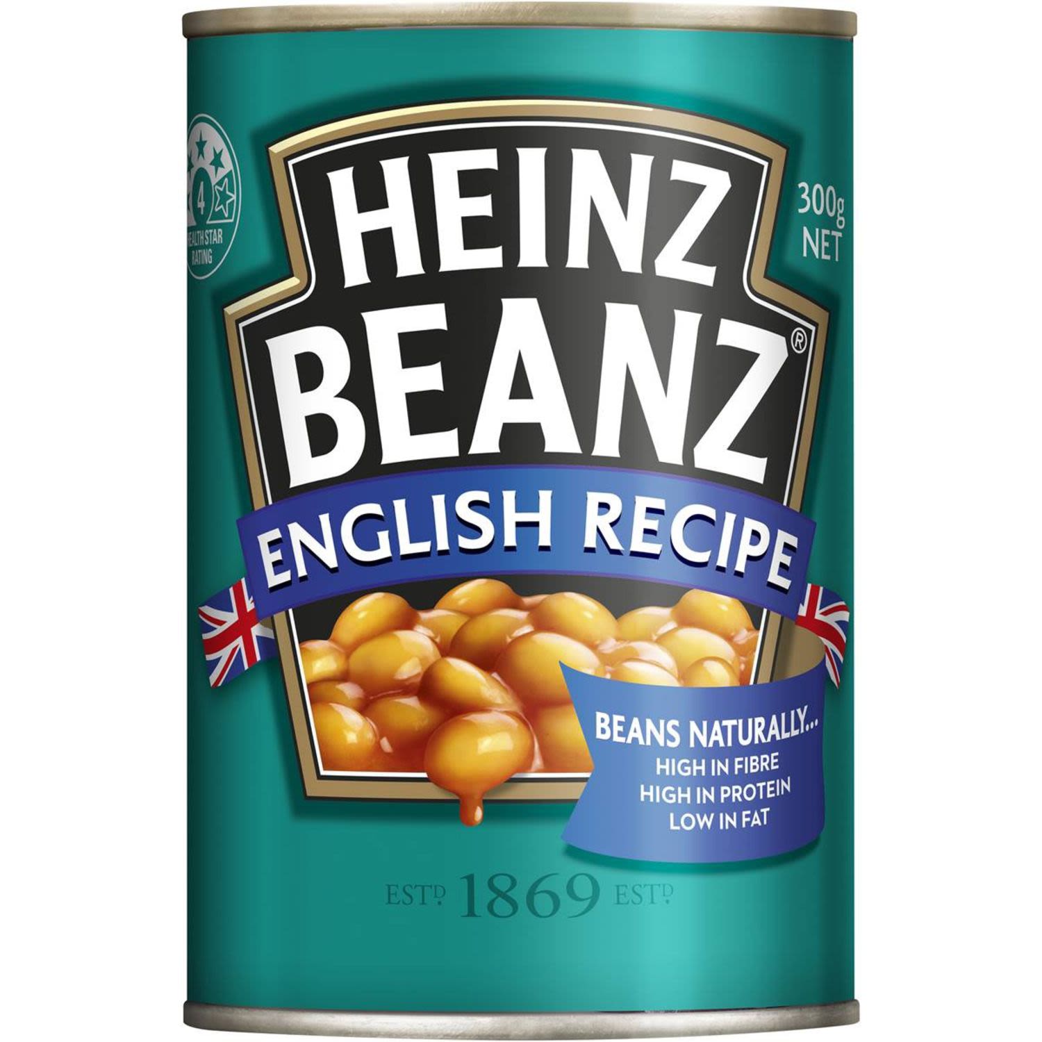 Heinz Baked Beans English Recipe, 300 Gram