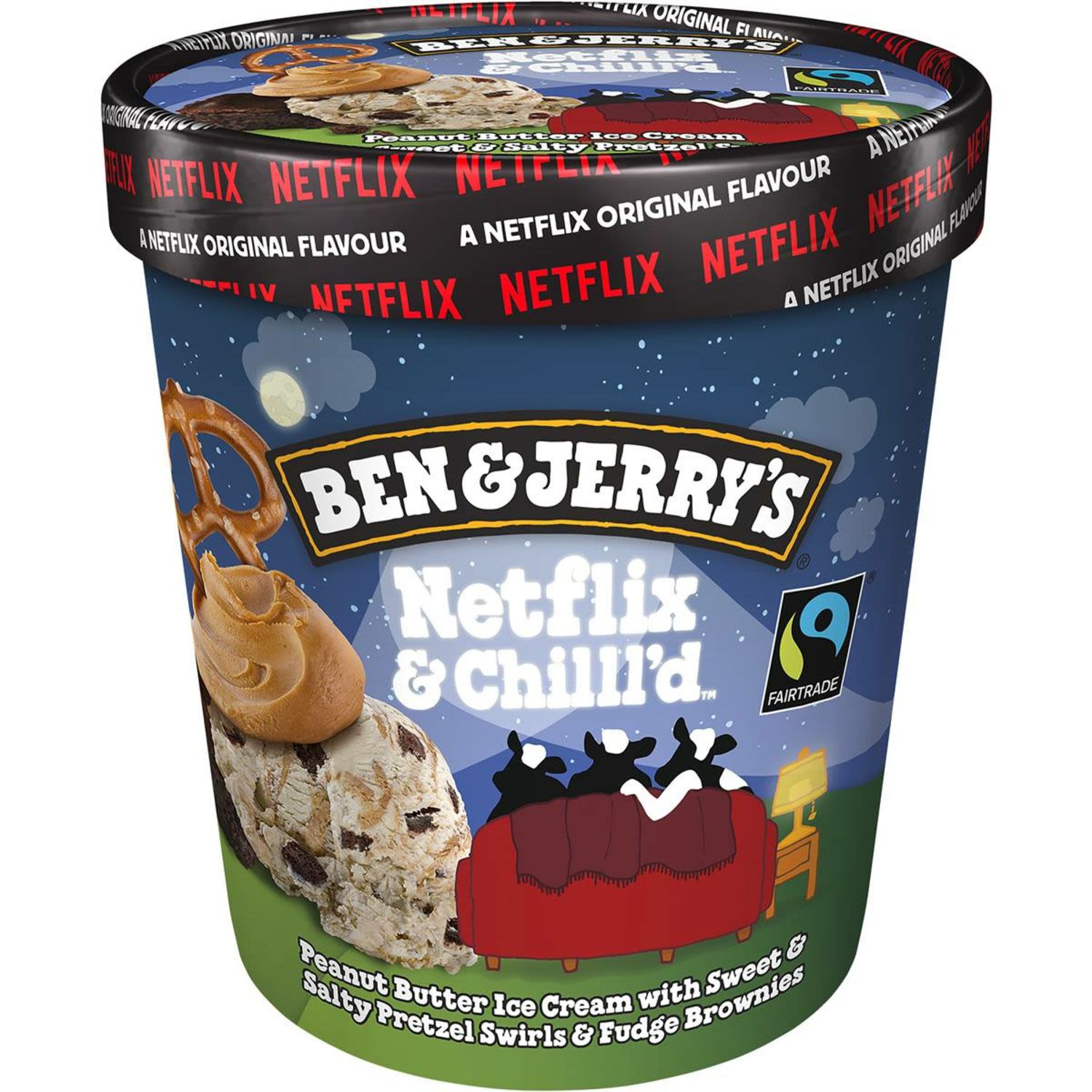 Ben & Jerry's Ice Cream Netflix & Chill'd, 458 Millilitre
