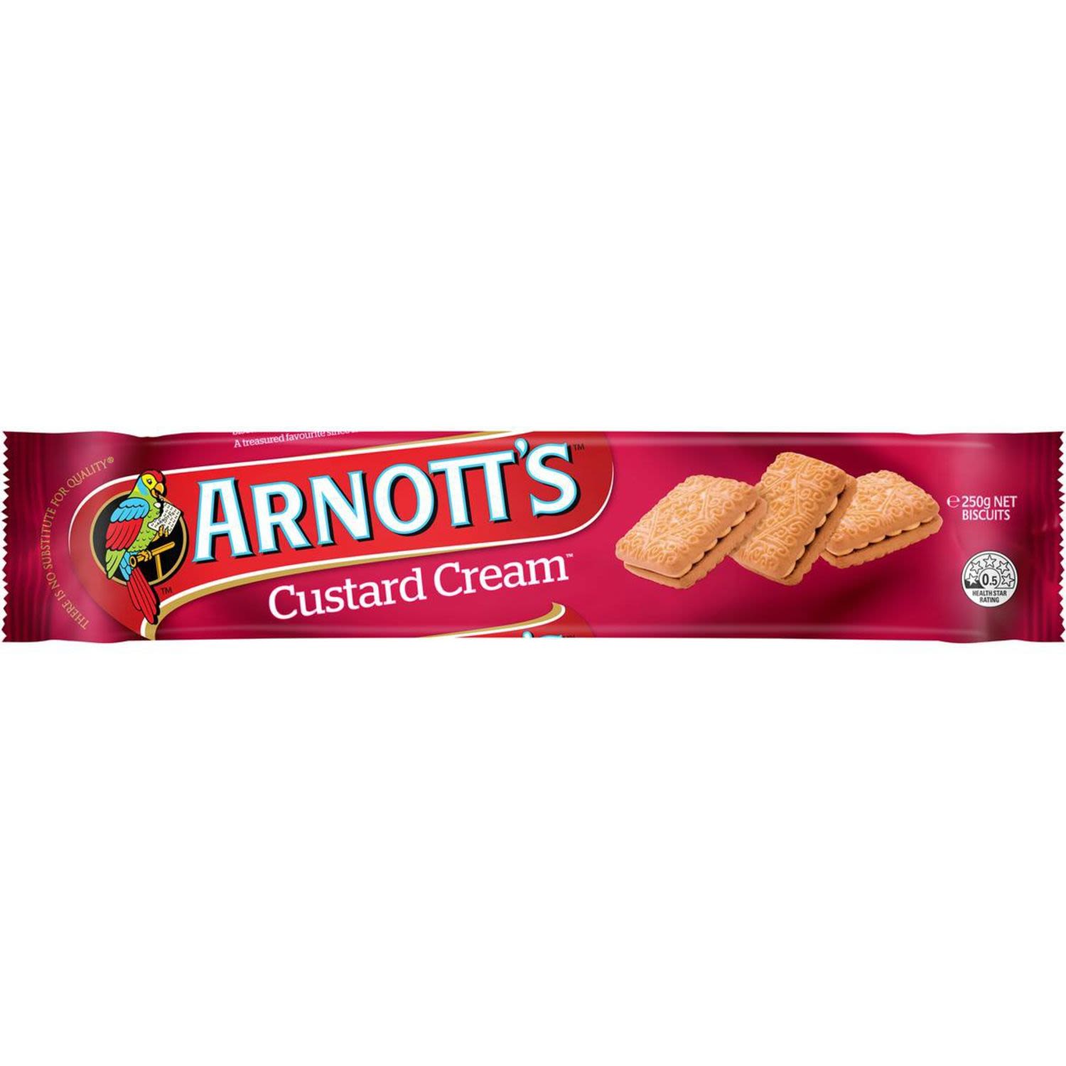 Arnott's Custard Creams, 250 Gram