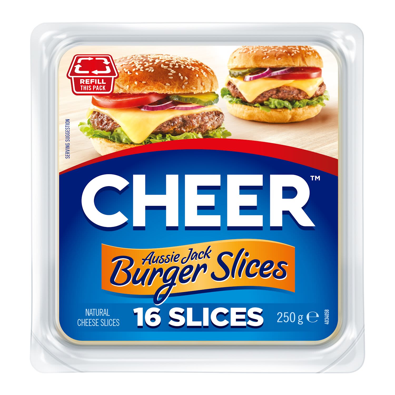 Cheer Cheese Classics Aussie Jack Burger Slices