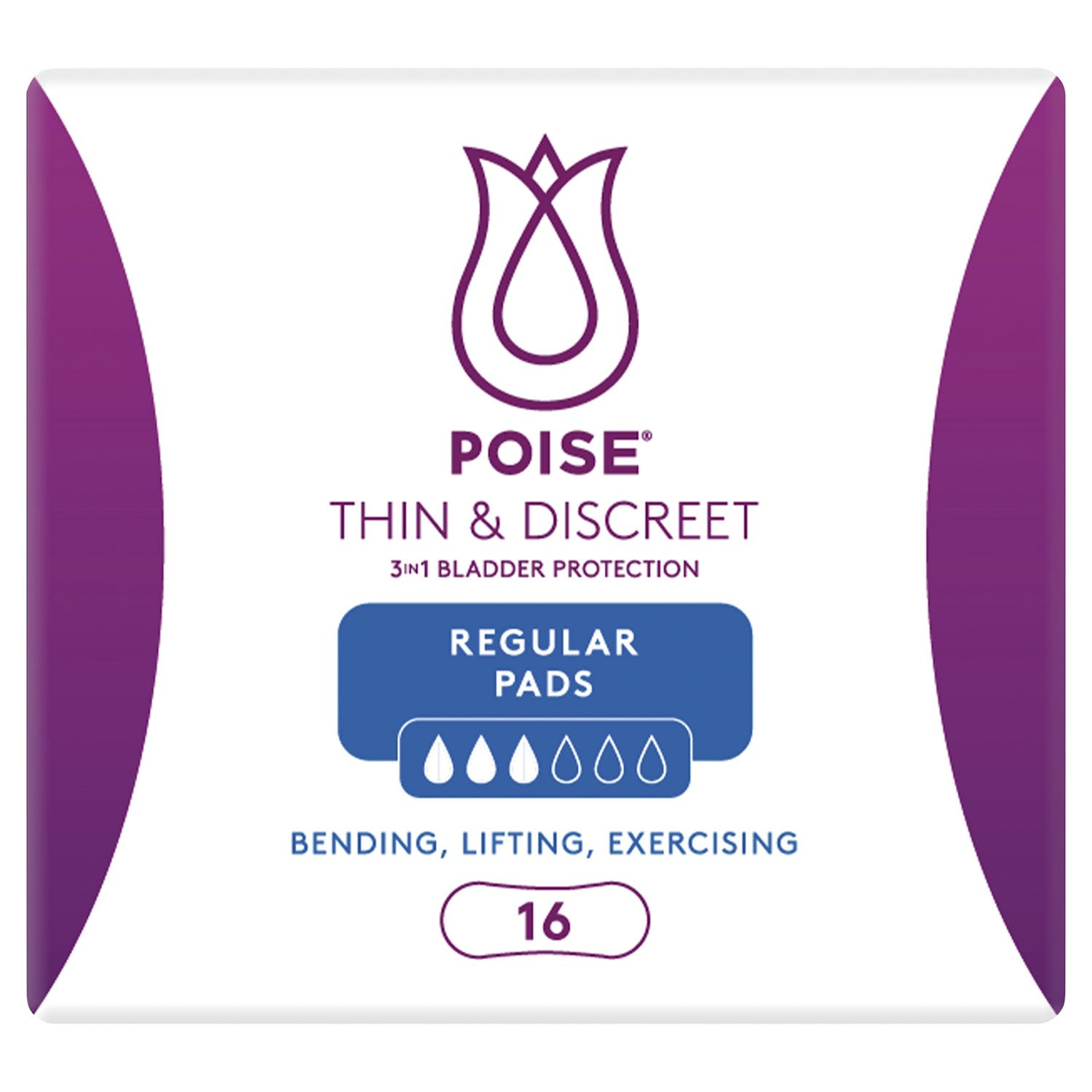 Poise 16 pack