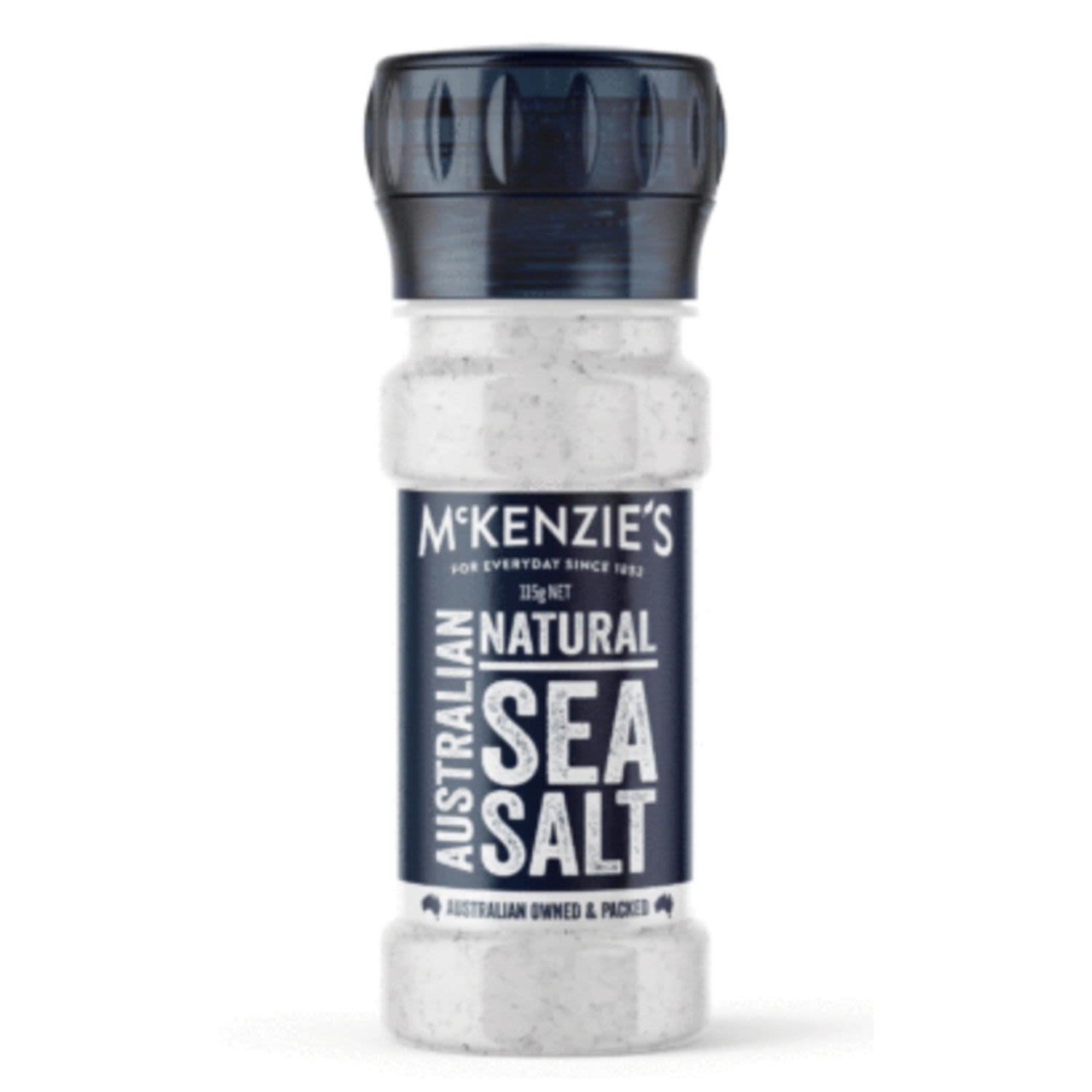 McKenzie's Sea Salt Grinder, 115 Gram