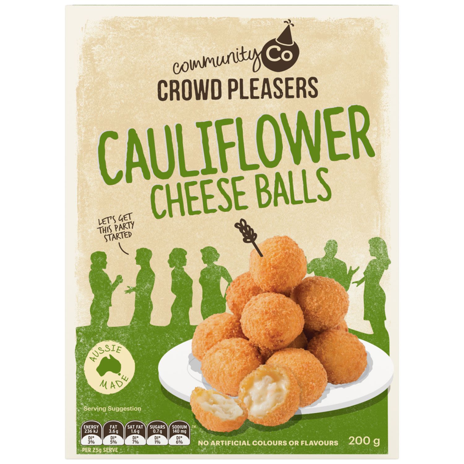 Community Co Cauliflower Cheese Balls, 200 Gram