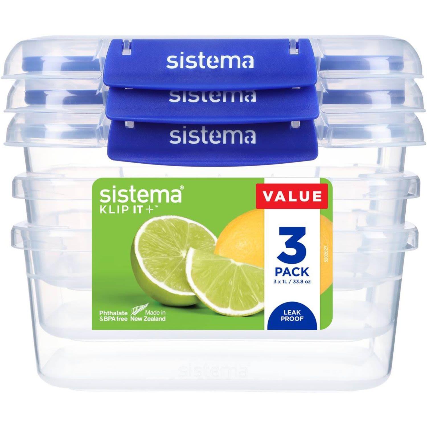 Sistema Rectangle Klip It 1L